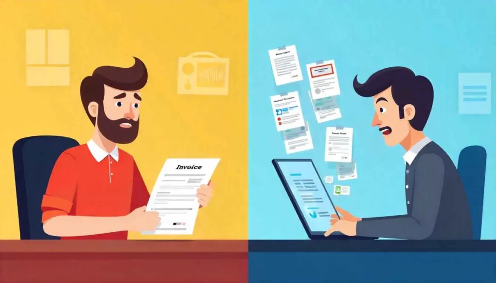 Contrast between single client income and diversified passive income for developers