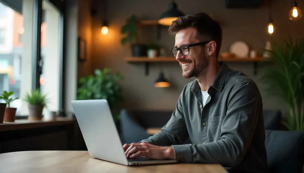 freelance web developer working remotely