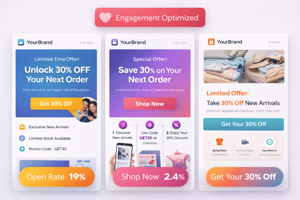 email marketing design psychology